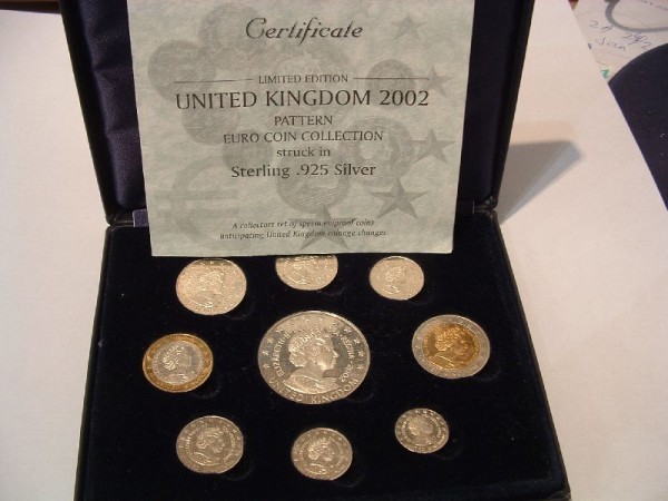 (afbeelding voor) Engeland zilver PP Cassette 2002